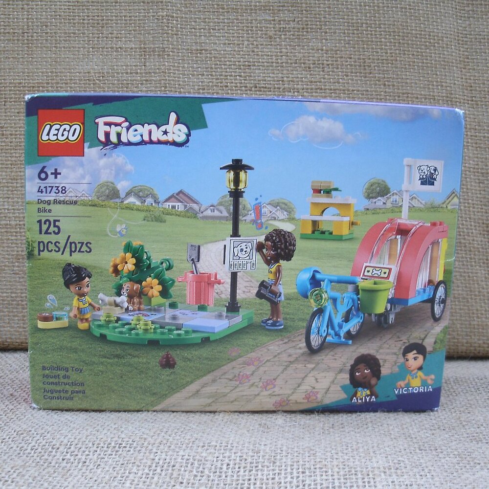 LEGO Friends Dog Rescue Bike Set 41738 NIB